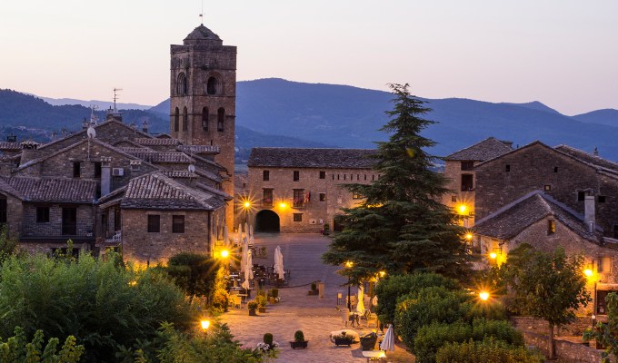Así son los amaneceres de Aínsa, en&nbsp;Huesca