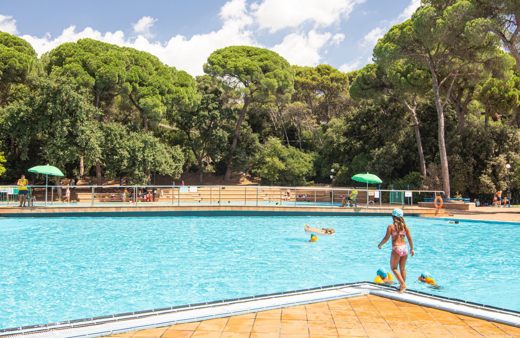 piscina, fotografia, promocion